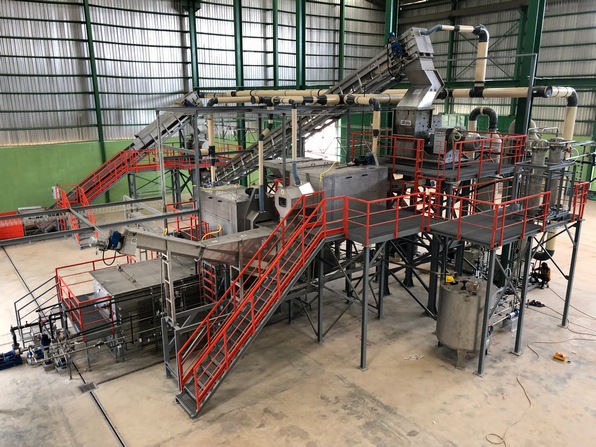 Successful launch of the complete lead acid battery recycling plant by stc in nigeria