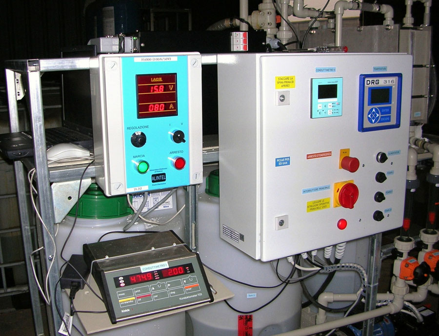 Electrodeionization plants
