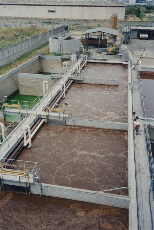 Industrial Waste Water Treatment with Nitrification and Denitrification
