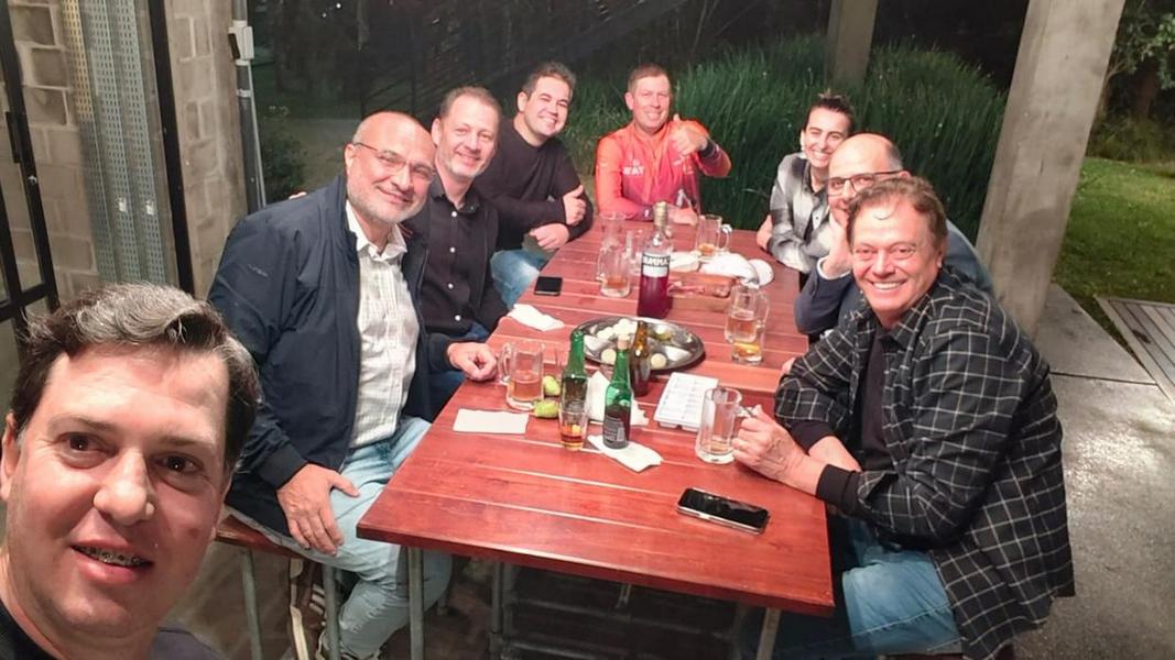 Dinner at Pioneiro premises